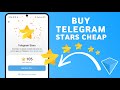 How to Purchase Cheap Telegram Stars | Use This Website