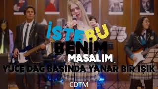 Video thumbnail of "Aleyna Tilki - Yüce Dağ Başında Yanar Bir Işık"