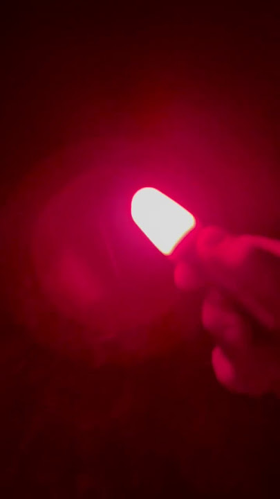 Why are some flashlights red?