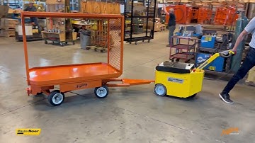 Fifth Wheel Quad Steering Tugger Cart by Nutting Carts and Trailers