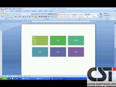 WORD tavi 23 struqturuli diagramebi