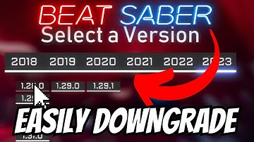 HOW TO DOWNGRADE BEAT SABER | (19th Sept 2023)