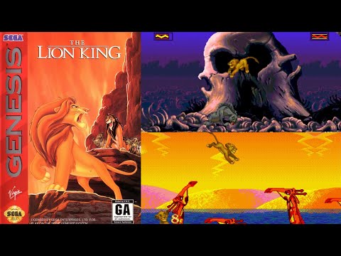 Видео: LION KING (SEGA) | 16-битное детство | полное прохождение