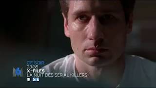 x files 21h + x files la nuit des serial killers 23h35  ce soir M6 saison 11 14 4 2018