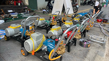 BÁO GIÁ CHI TIẾT CÁC MẪU MÁY RỬA XE ÁP LỰC TRÂU BÒ NỒI ĐỒNG CỐI ĐÁ