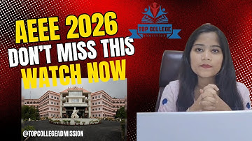 AEEE 2026 Exam Complete Guide | Registration, Syllabus, Eligibility, Strategy, Exam Date & Pattern