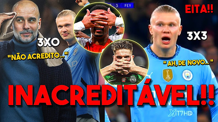 INACREDITÁVEL!! MANCHESTER CITY ENTREGA JOGO GANHO NA  LIGA DOS CAMPEOES ! BARCELONA VENCE FÁCIL !!