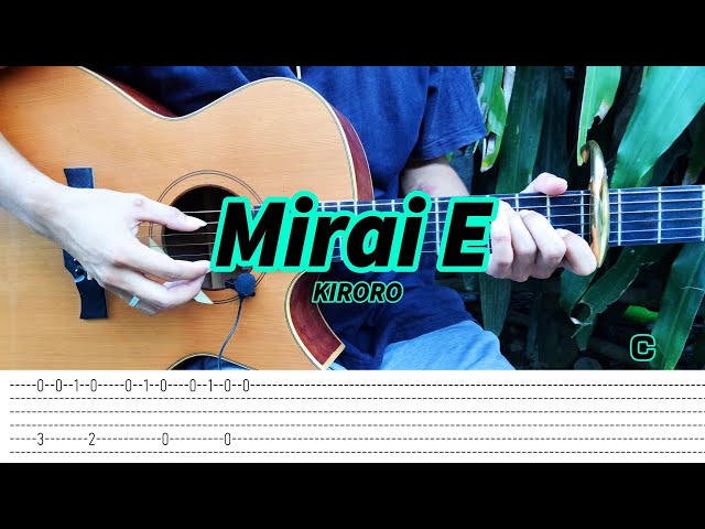 Mirai E - Kiroro - Fingerstyle (Tabs) Chords class=