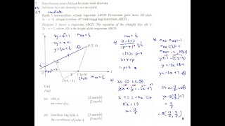 P1 Q7 Selangor trial Set A F4 C7 coordinate