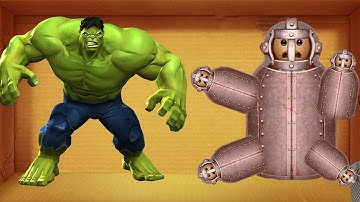 IRON MAIDEN BUDDY vs BUDDY HULK - Kick The Buddy Games Walkthrough Part 120 (iOS,Android)