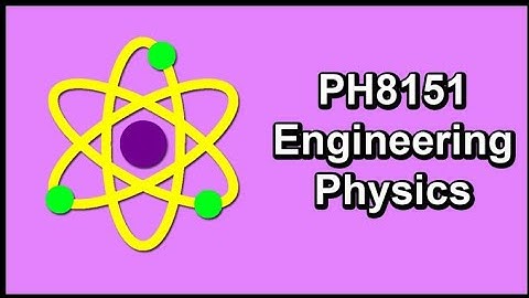 PH8151 Engineering Physics Lecture Notes Important Questions Previous Years Question Paper MCQs