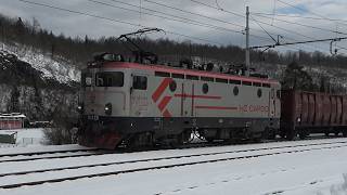 Croatian Cargo freight open wagons train, Locomotives: Asea Rb1 9178 1141 321-5, Gomirje 28.3.2026 Croatian Cargo freight open wagons train, Locomotives: Asea Rb1 9178 1141 321-5, Gomirje 28.3.2026