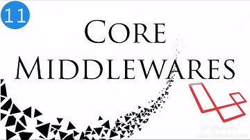 Lecture 11 Laravel Core Middlewares | How Middleware auth Work | Laravel Master Course