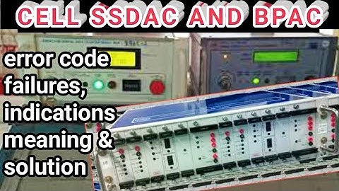 CEL SSDAC || axle counter working bpac cel #snt#railwaydignalling@kumarsir2612