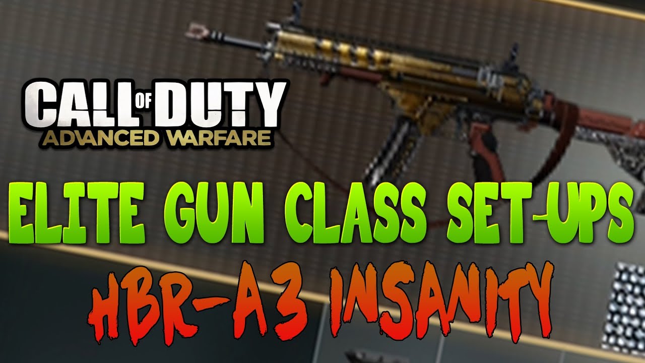 Best Class Setup HBRa3 "Insanity" Call of Duty YouTube