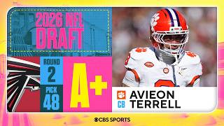 Falcons select Avieon Terrell in Second Round, No. 48 overall | 2026 NFL Draft Grades & Reaction