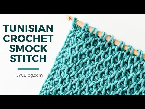 Video: How To Crochet In Tunisian Technique