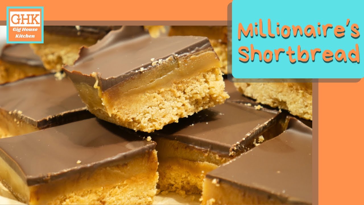 BECOME A MILLIONAIRE | Brown butter shortbread, caramel & chocolate
