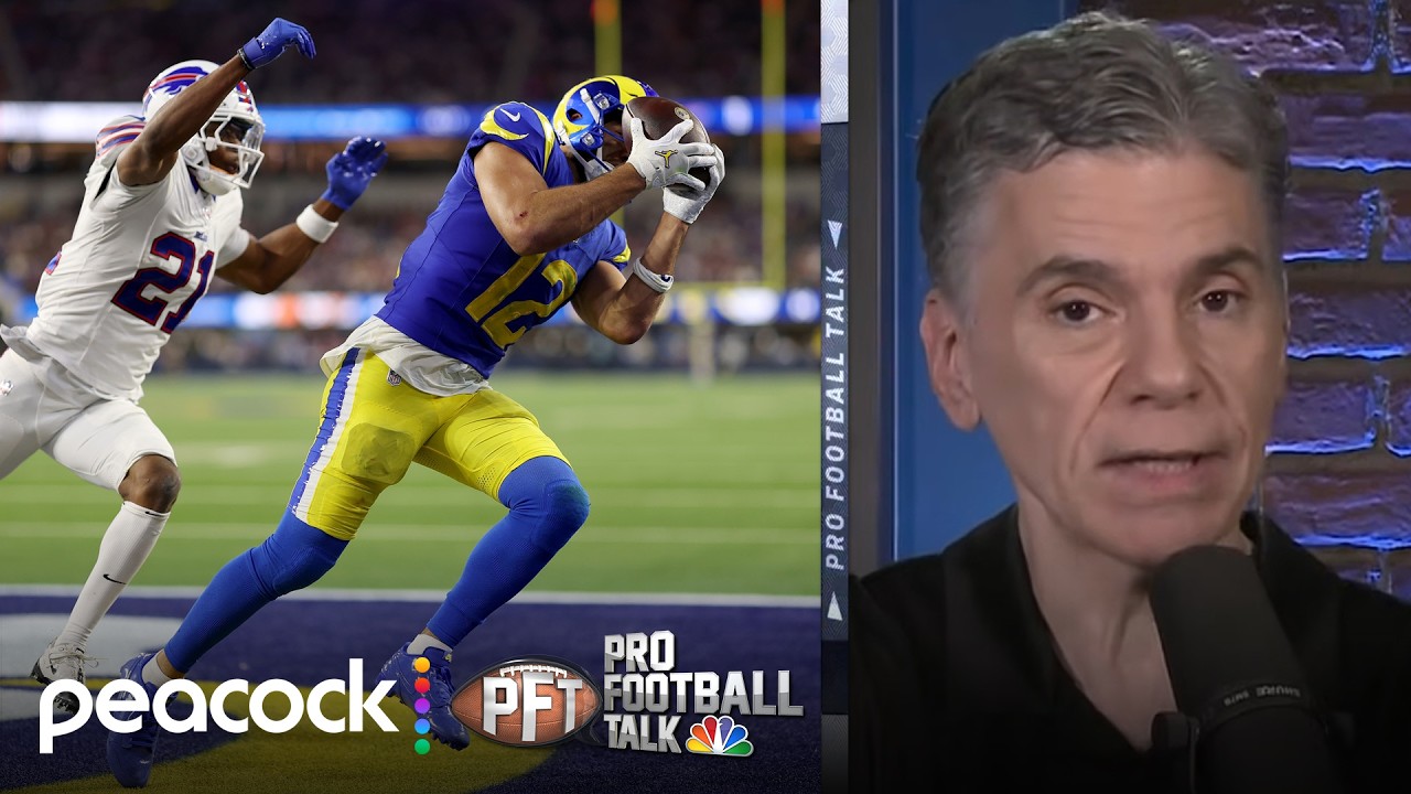 Puka Nacua was ‘incredible’ for Rams despite overtime loss to Bills | Pro Football Talk | NFL on NBC