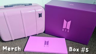 BTS Merch Box #5 Unboxing   What can fit?