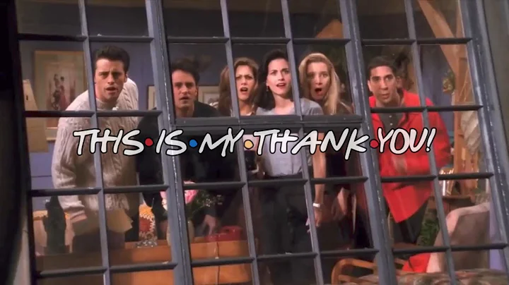 Matthew Perry Tribute | I'll Be There for You (This Is My Thank You) | Friends theme tune