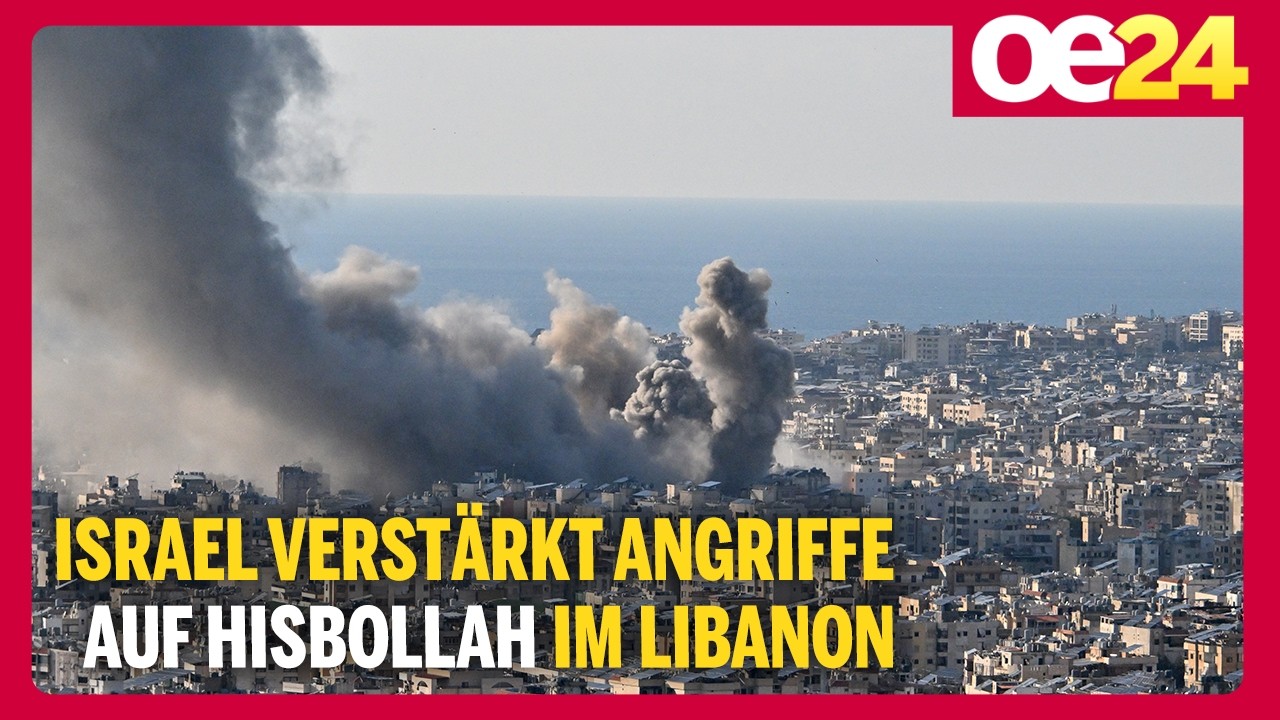 Israel verstärkt Angriffe auf Hisbollah im Libanon