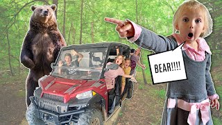 STUCK in the WOODS with a GIANT BEAR! Unsolved Mystery