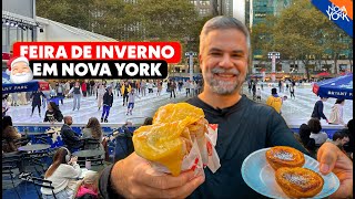 Já começou a FEIRA DE INVERNO mais famosa de Nova York