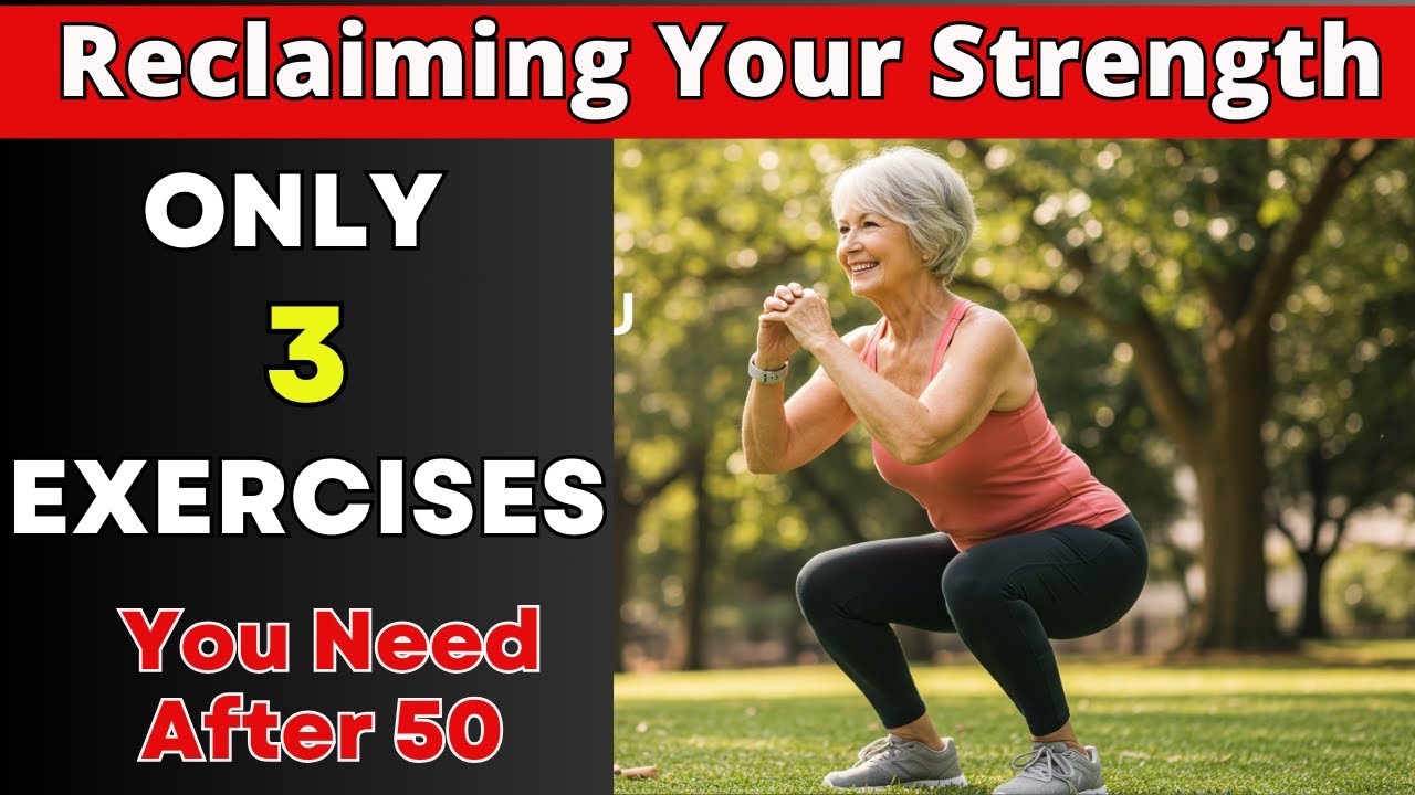 Reclaiming Your Strength: The Only 3 Exercises You Need After 50 - YouTube