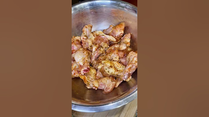 How to make Oven Fried Chicken Wings ⏰ One Minute Recipe