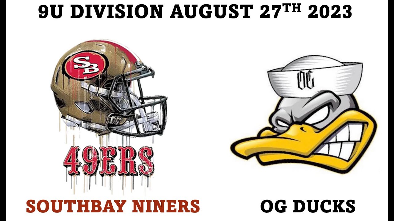 9U SB NINERS VS 9U OG DUCKS 