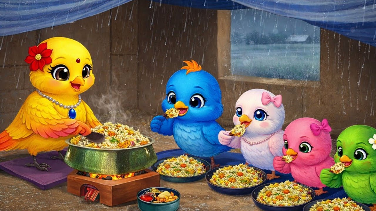 EPISODE - 3 क्या प्यारी चिड़िया और उसका पति दोबारा मिल पाएंगे? Pyari Chidiya Cartoon.