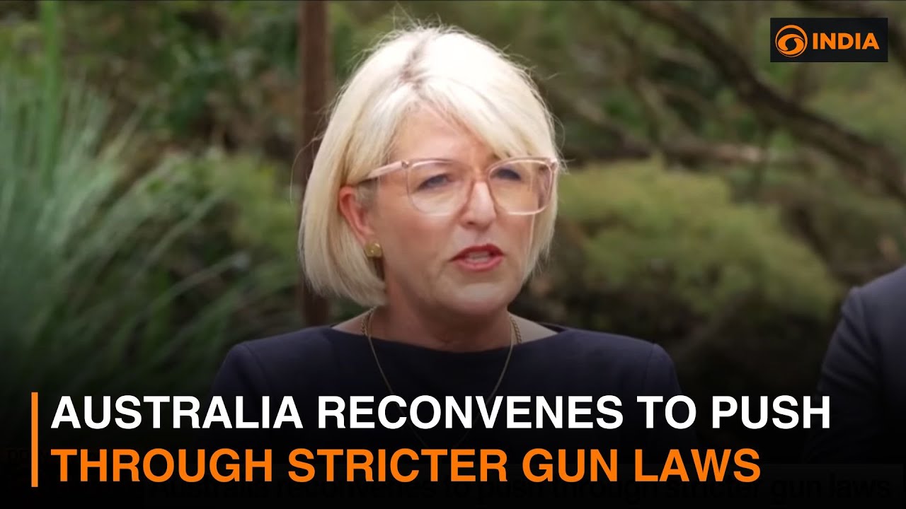 Australia reconvenes to push through stricter gun laws
