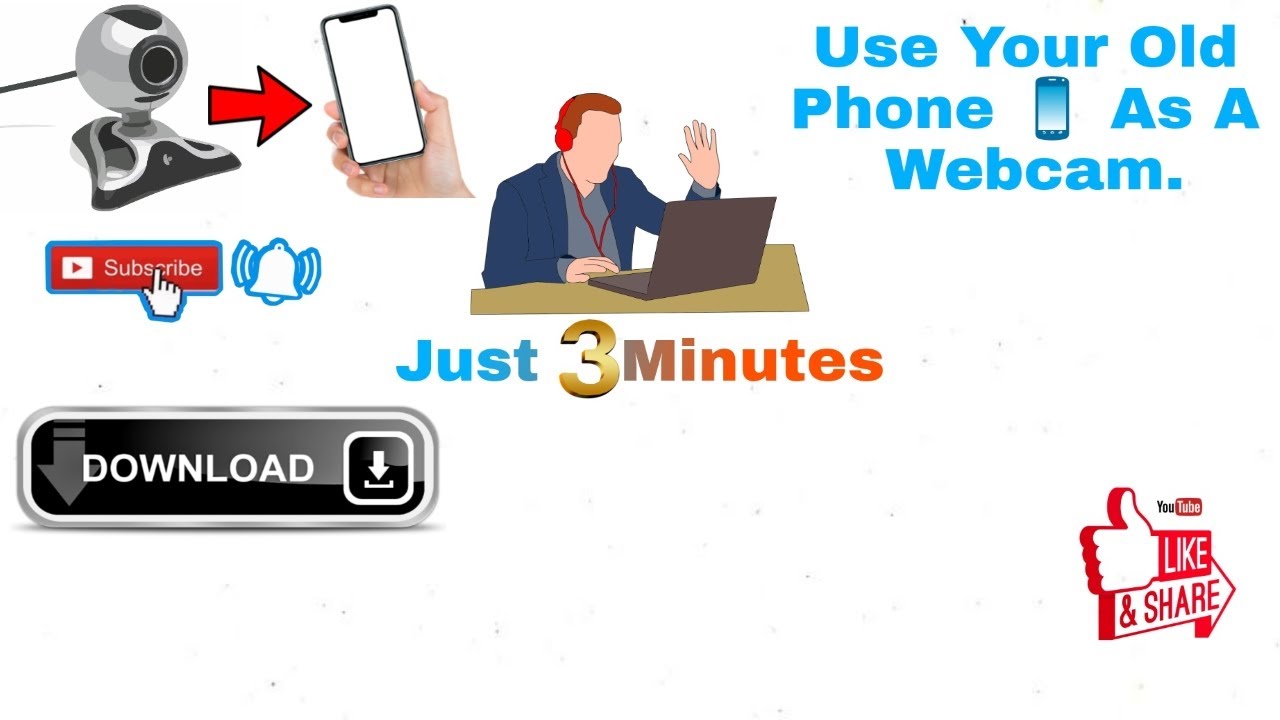 How to use old phone camera as webcam HOW TO USE OLD PHONE AS WEBCAM