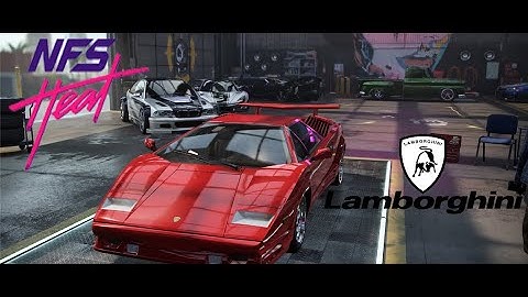 Lamborghini Countach Build & Race | NFS Heat