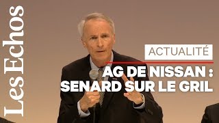 Jean-Dominique Senard pris à partie lors d'une AG de Nissan