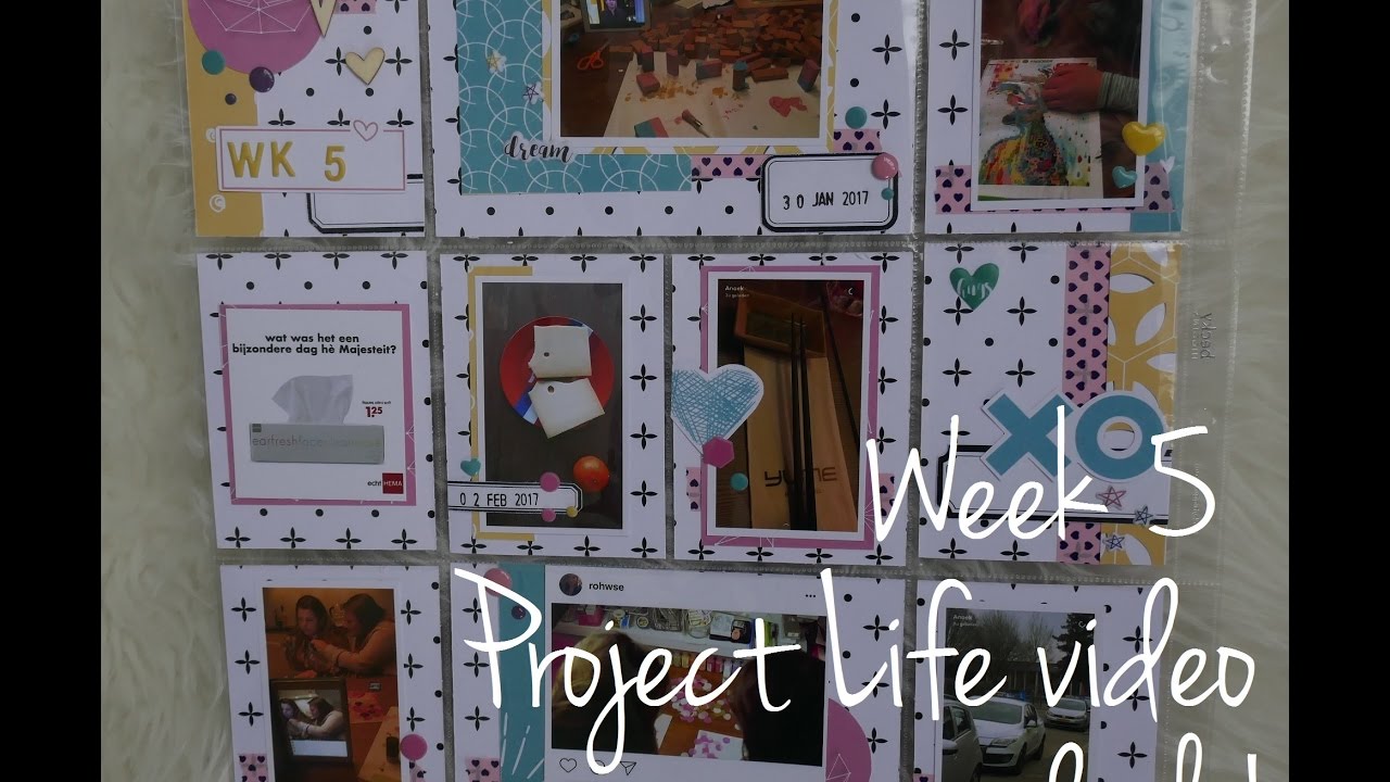 Project Life Proces Video #5 Week 5.1 - YouTube