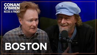Steven Wright & Conan On How Boston Has Changed | Conan O