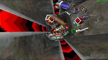 Descent II, Level 16, 2 x Endgame