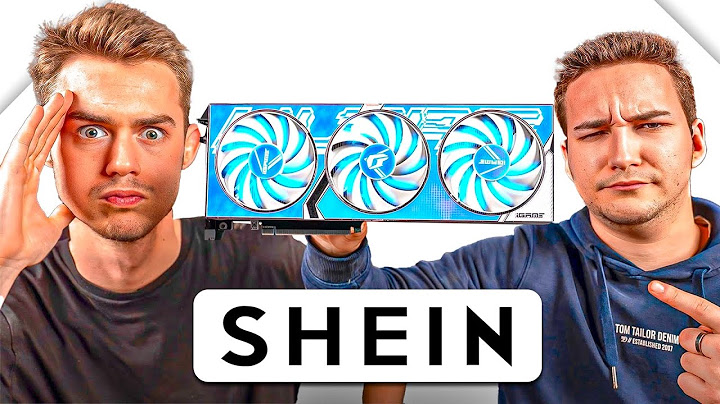 On ACHÈTE une CARTE GRAPHIQUE sur SHEIN !