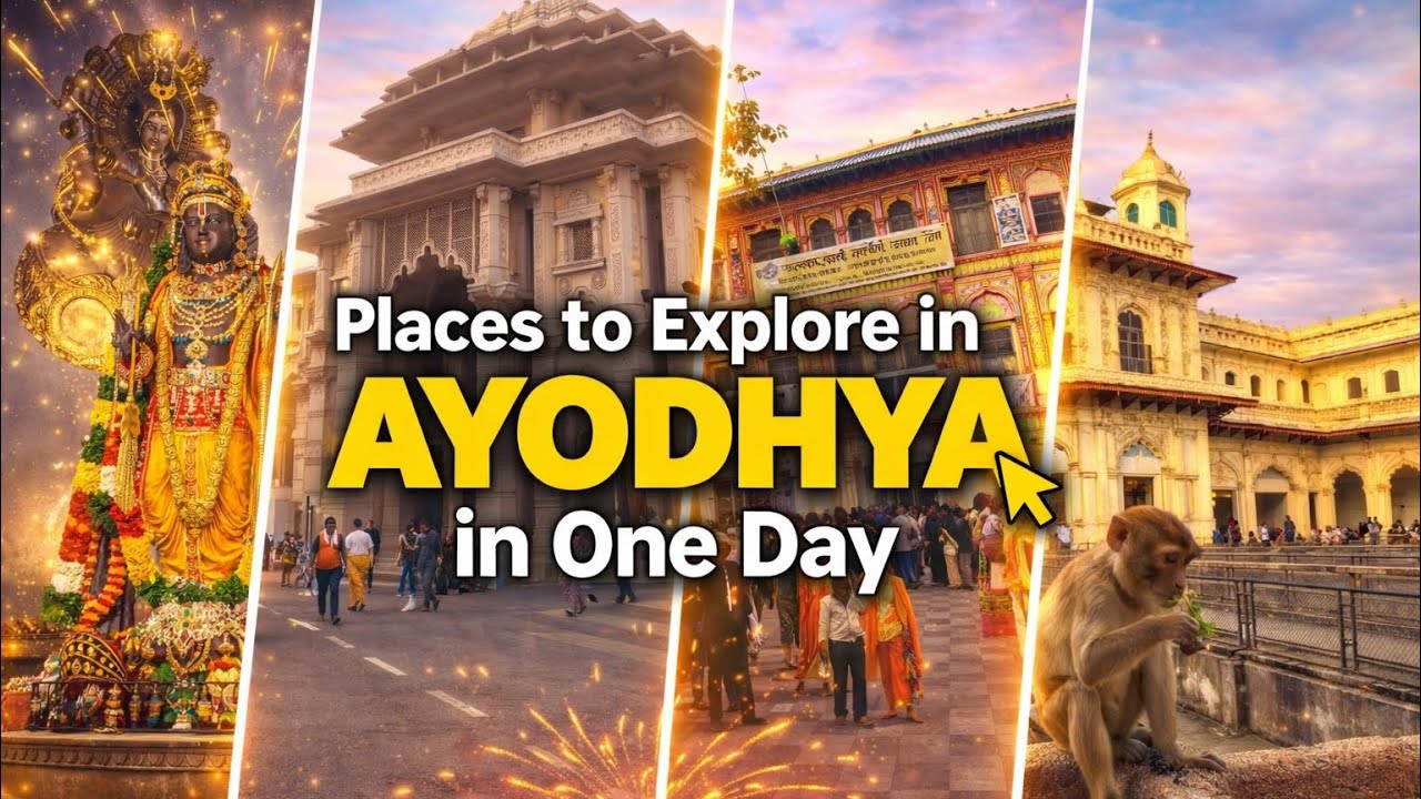 Ayodhya One Day Tour | Places to explore | Complete Tour Guide | Ayodhya Tourist Places #ayodhya 