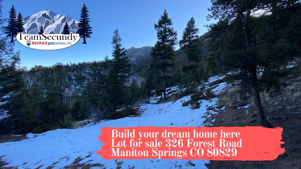Lot for sale Manitou Springs CO 80829 YouTube