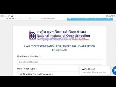 NIOS Admit Card Kaise Download Kre? NIOS Admit Card Download 2021 ! NIOS 2021