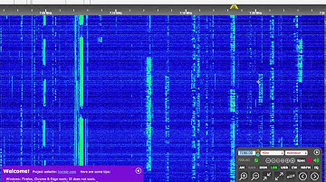 Live Demo of SDR Software Defined Radio receiving SSB and AM radio stations ham amateur radio