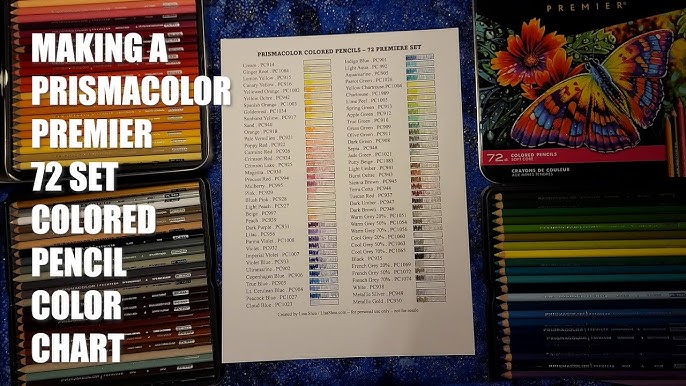 Primsacolor 3599TN Premier Colored Pencils - 72 Pieces Assorted Set for  sale online