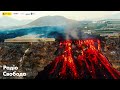 Наслідки виверження вулкану на Канарах (відео з дрону)