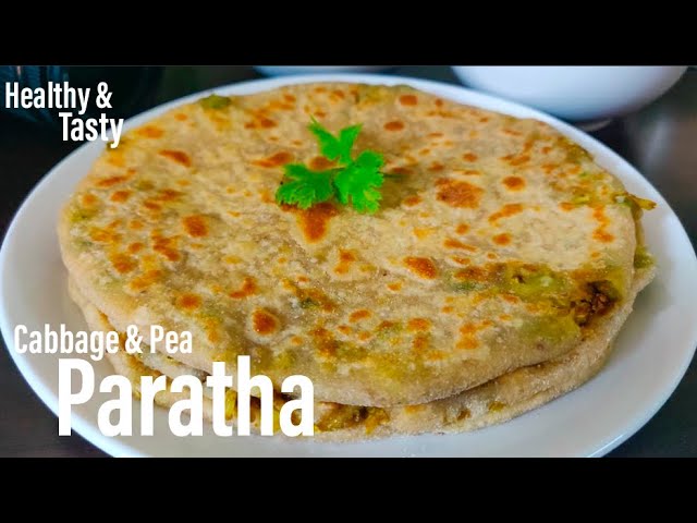 Cabbage Pea Paratha Recipe | Patta Gobhi Matar ka paratha Recipe | Best Bites