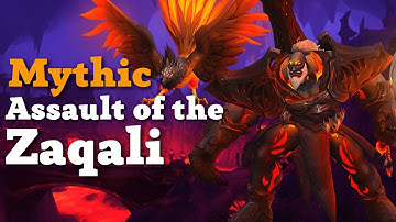 Mythic Assault of the Zaqali - Destruction Warlock POV - Aberrus, the Shadowed Crucible