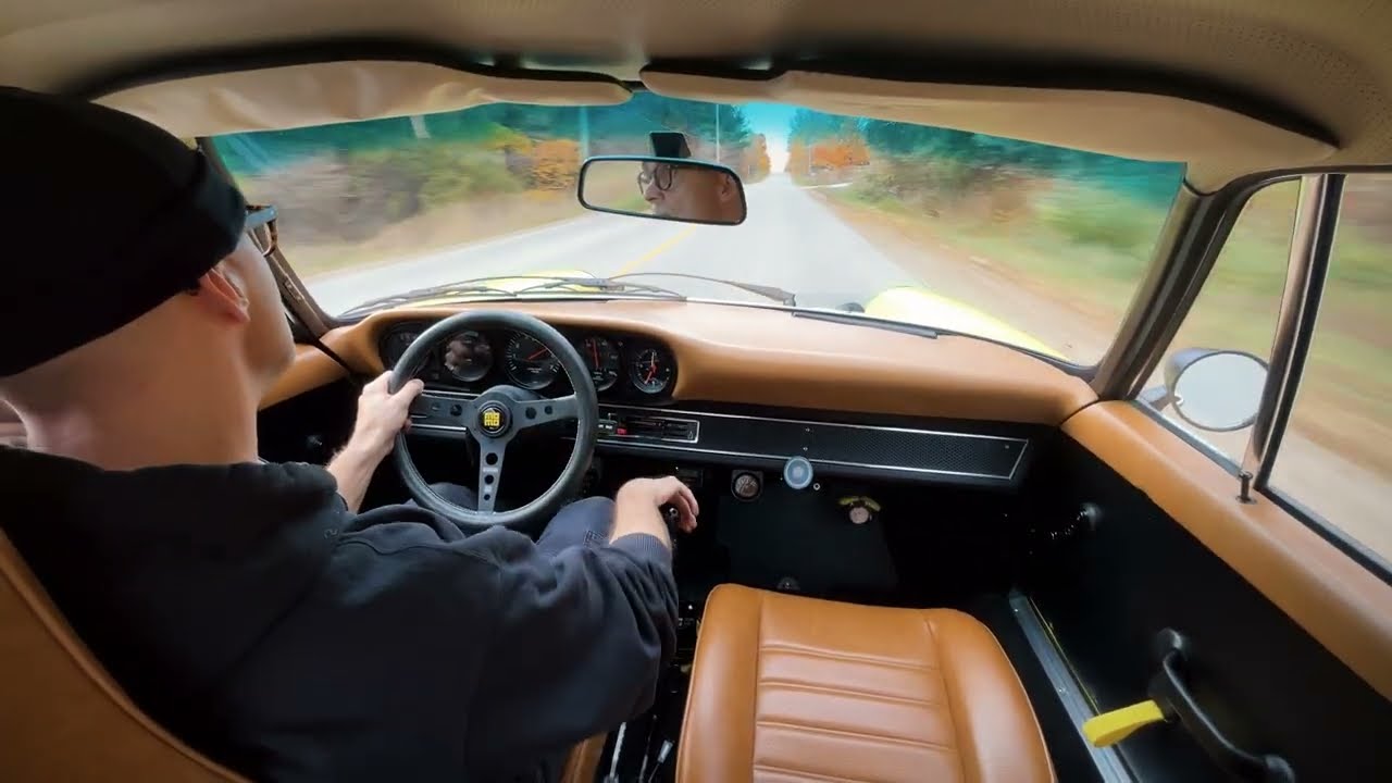 1976 Porsche 912E Driving Full Length (New)