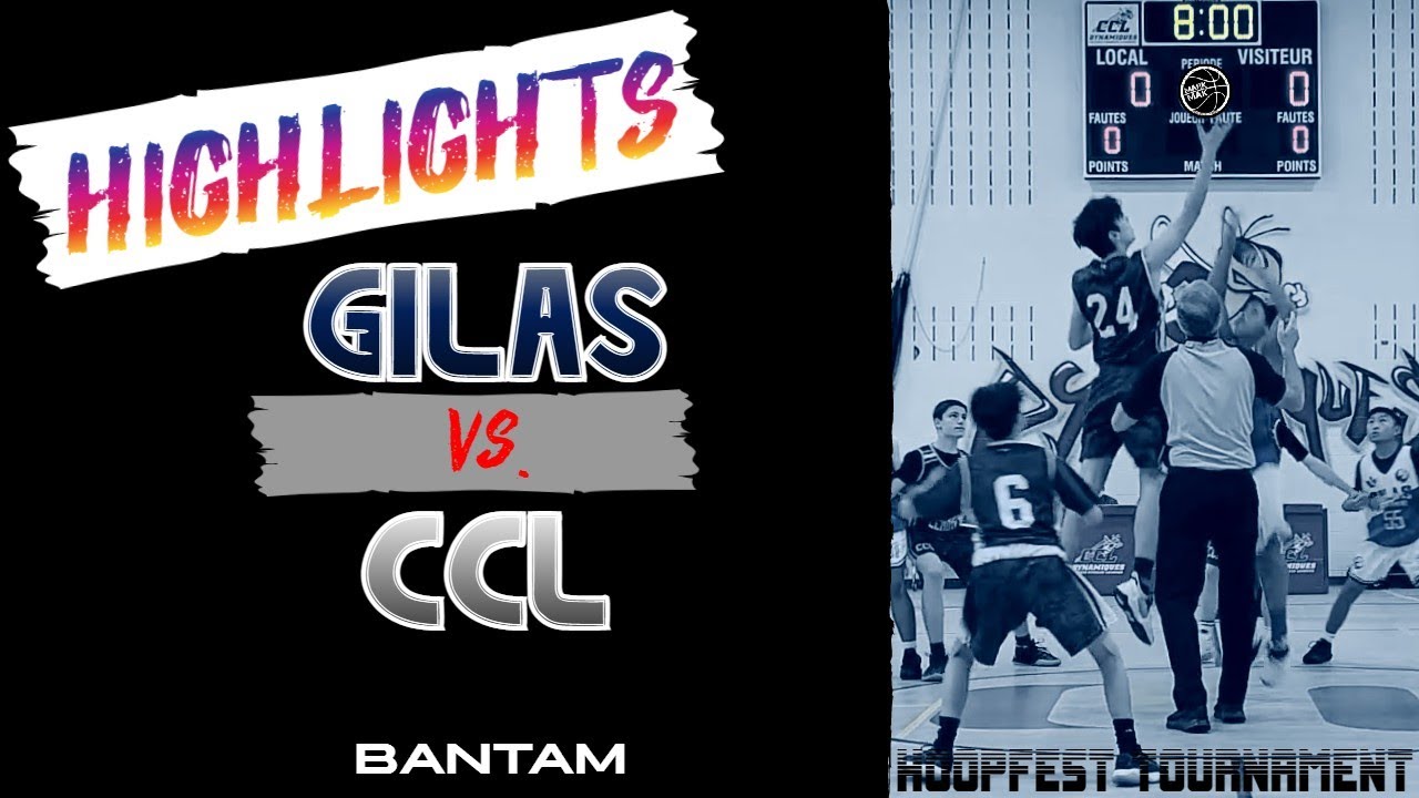 Gilas MTL HIGHLIGHTS vs. CCL D3 College Charles Lemoyne (bantam)